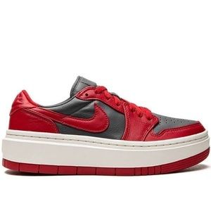 Women's Air Jordan 1 Elevate Low UNLV BRED Sail Red WMNS SZ 11.5 12 DH7004006